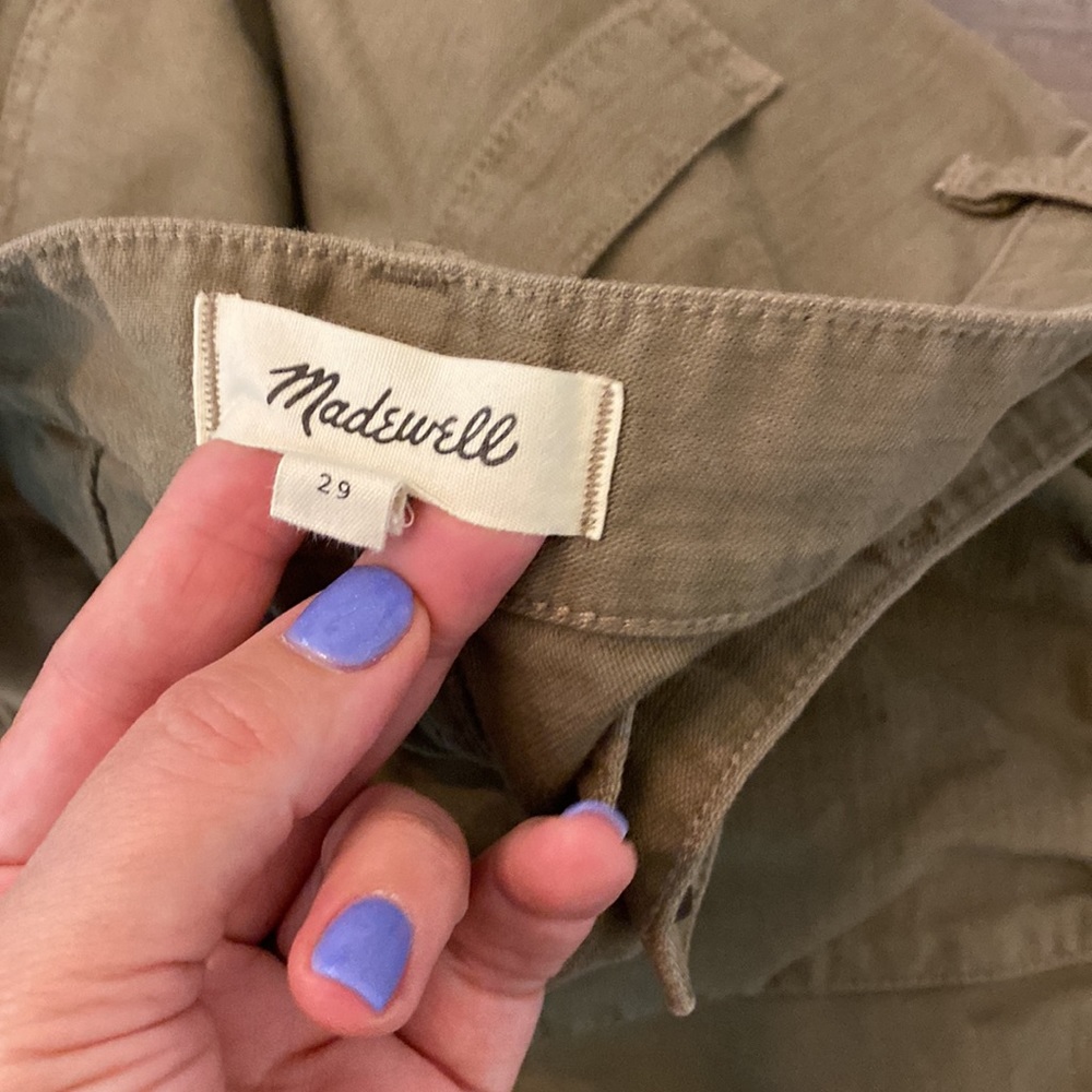 Madewell High Rise Cargo Fatigue Pants 29 - Picture 5 of 10